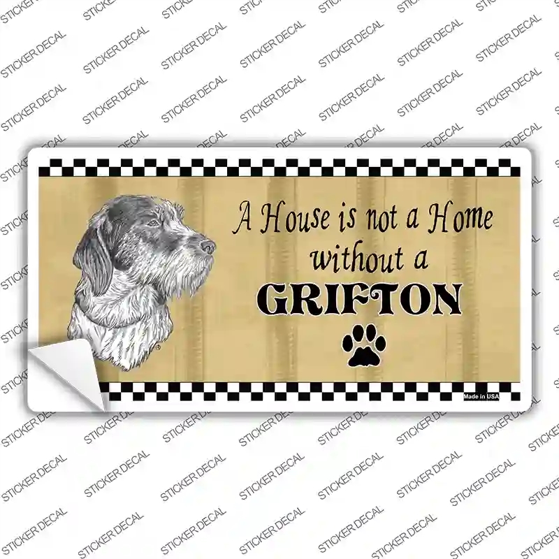 LP-1730s-L Pencil Sketch Grifton Novelty Sticker Decal - Large
