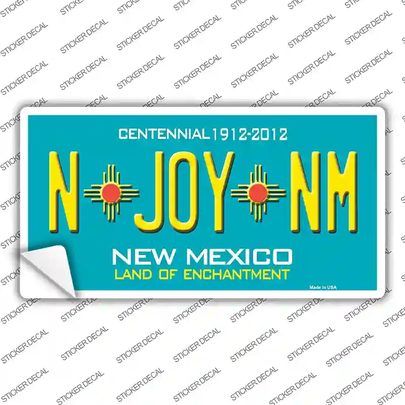 LP-6678s-XL N Joy NM   Mexico Novelty Sticker Decal - Extra Large