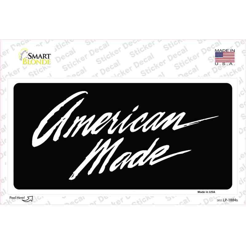 LP-1884s-M American Made Novelty Sticker Decal - Medium