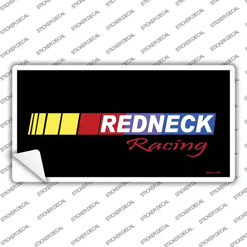 LP-2000s-S Redneck Racing Novelty Sticker Decal - Small