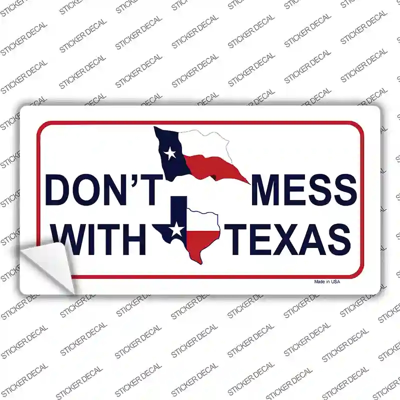 LP-178s-L Dont Mess with Texas Novelty Sticker Decal - Large