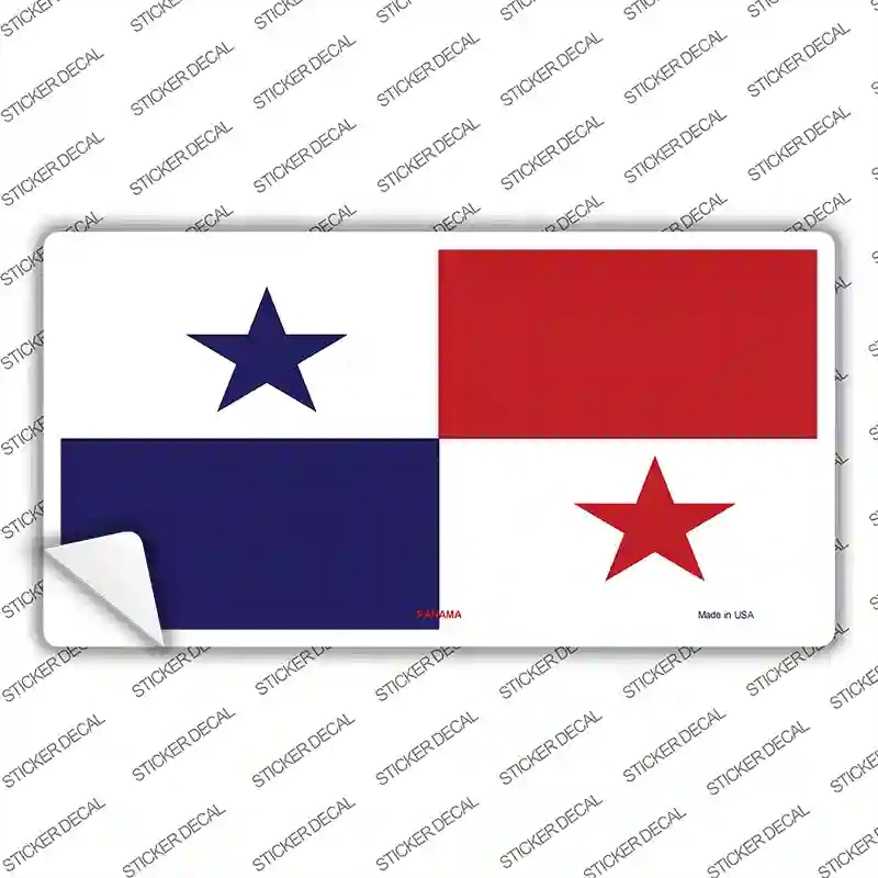 LP-464s-L Panama Flag Novelty Sticker Decal - Large