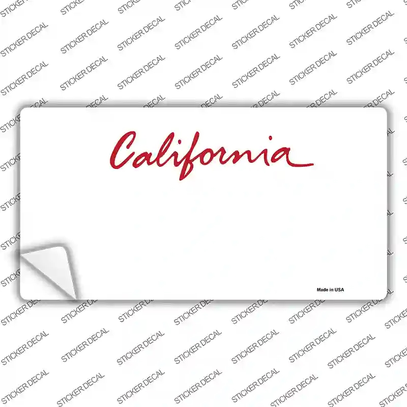 LP-2219s-S California State Background Novelty Sticker Decal - Small