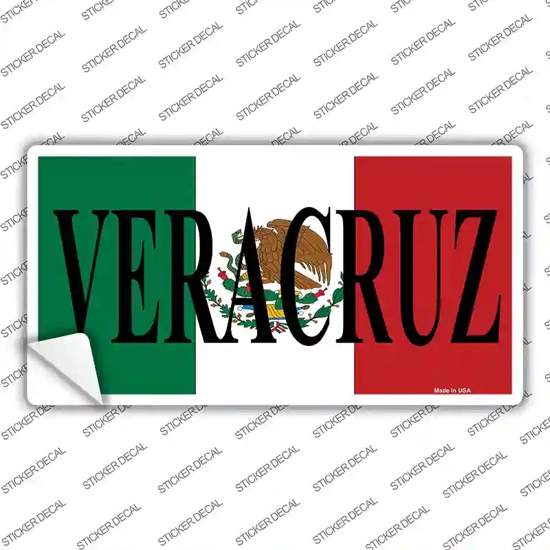 LP-3439s-XL Veracruz Novelty Sticker Decal - Extra Large