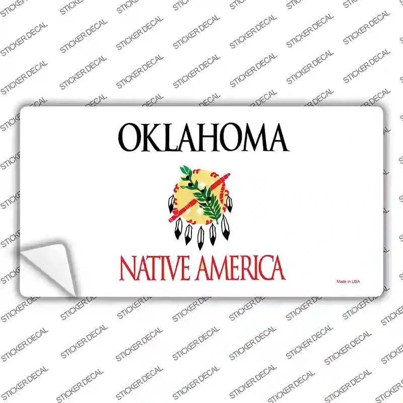 LP-2251s-XL Oklahoma State Blank Novelty Sticker Decal - Extra Large