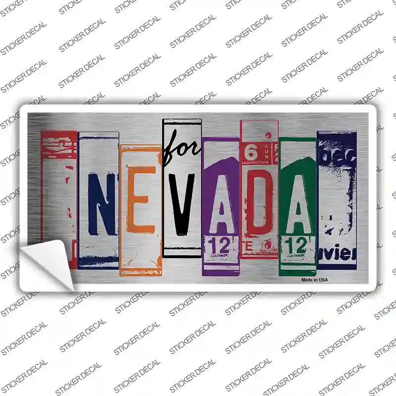 LPC-1042s-S Nevada Art Novelty Sticker Decal - Small