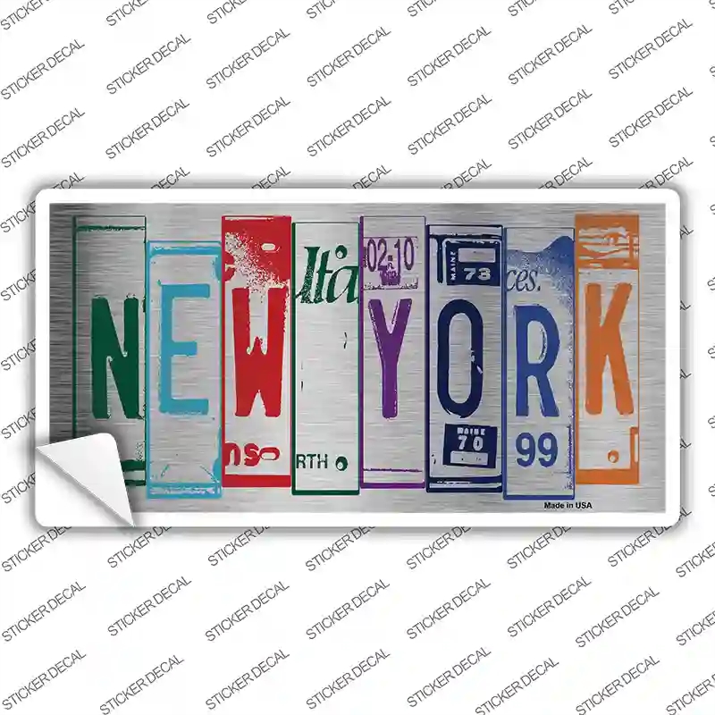 LPC-1046s-S   York Art Novelty Sticker Decal - Small