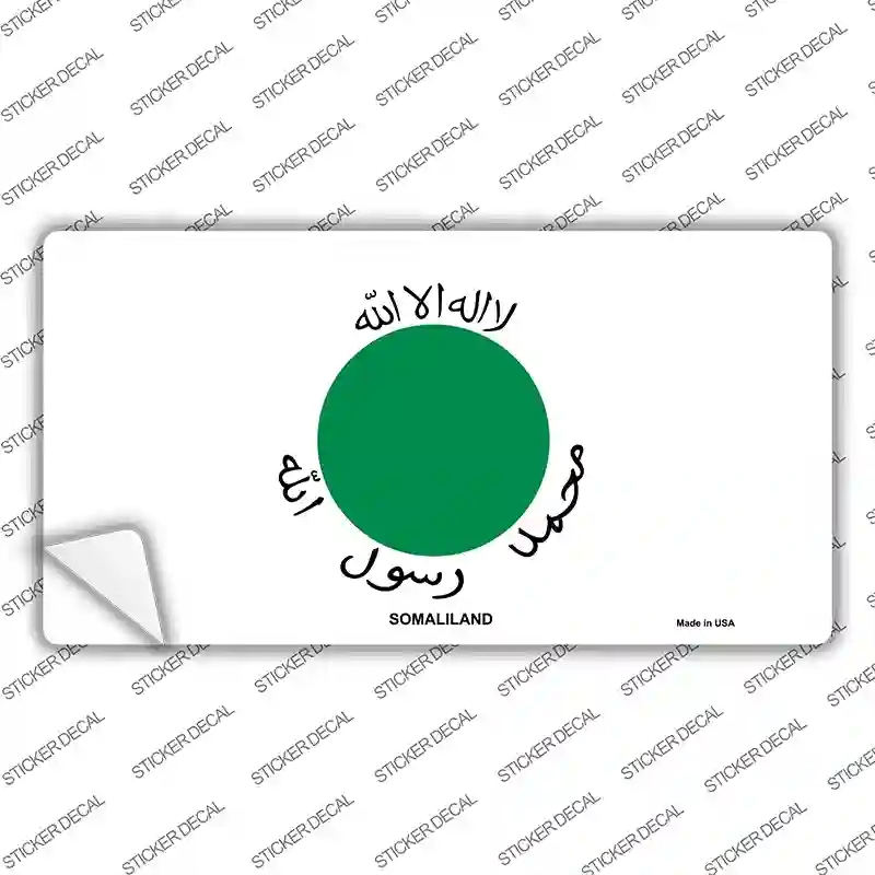 LP-4145s-S Somaliland Flag Novelty Sticker Decal - Small
