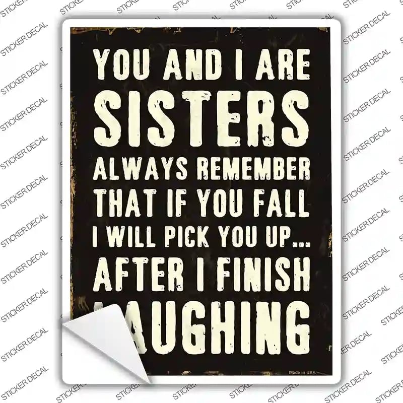 P-1294s-S You & I Novelty Rectangle Sticker Decal - Small