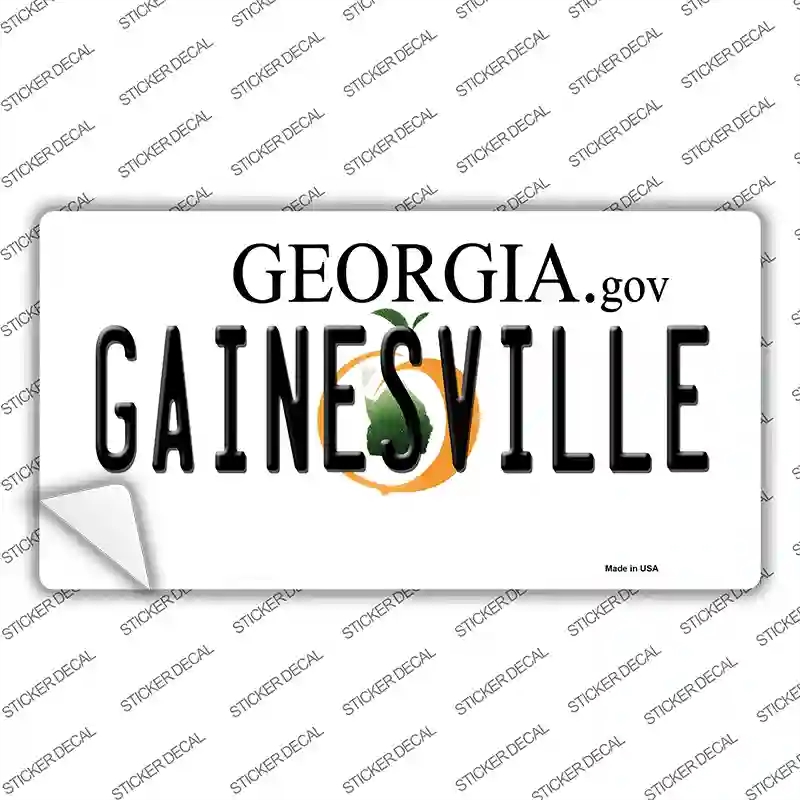 LP-6144s-S Gainesville Georgia Novelty Sticker Decal - Small
