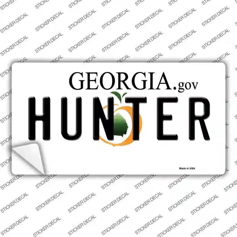 LP-6154s-S Hunter Georgia Novelty Sticker Decal - Small