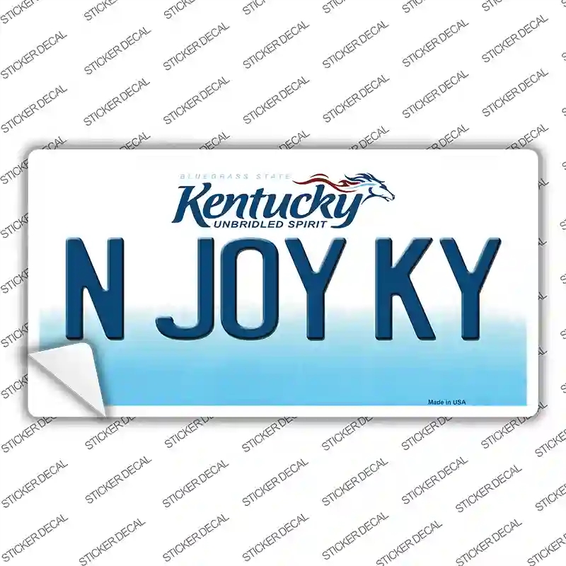 LP-6780s-L N Joy Kentucky Novelty Sticker Decal - Large