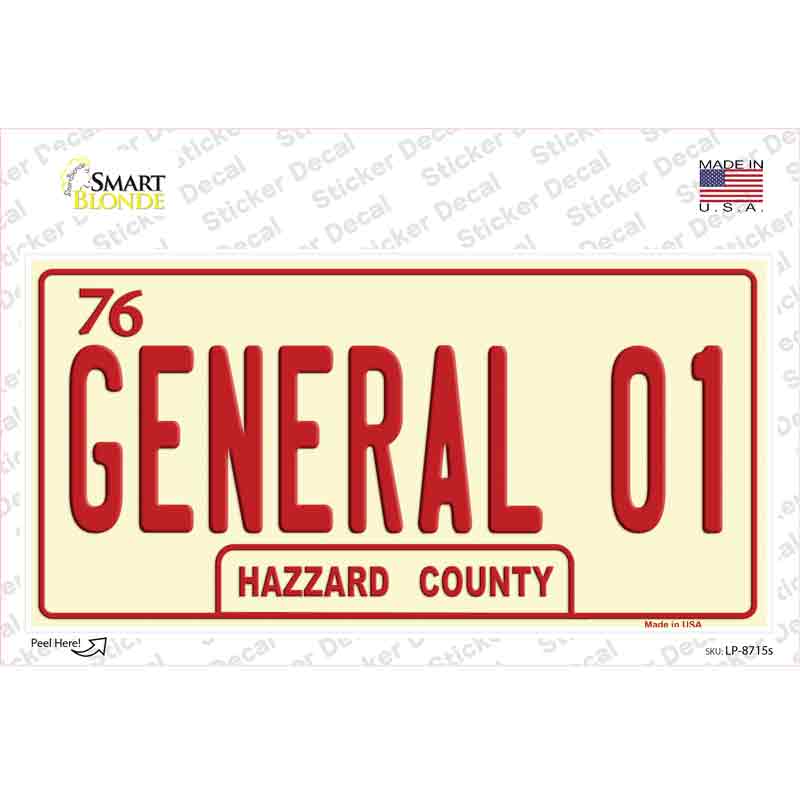 LP-8715s-M General 01 Novelty Sticker Decal - Medium