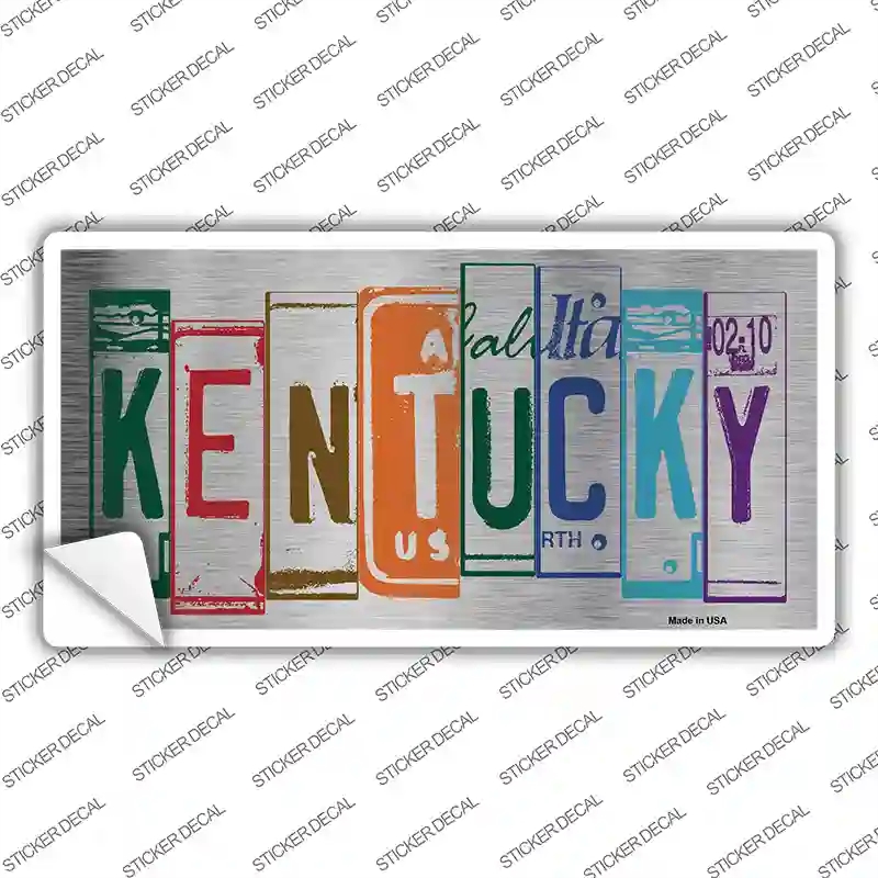 LPC-1031s-S Kentucky Art Novelty Sticker Decal - Small