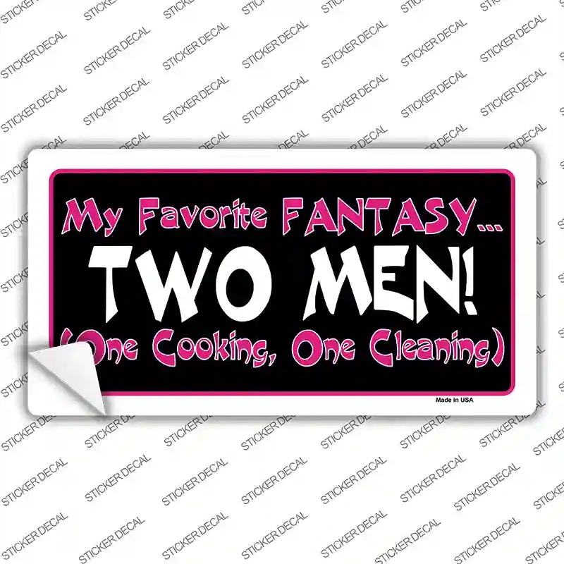 LP-4762s-S My Favorite Fantasy Novelty Sticker Decal - Small