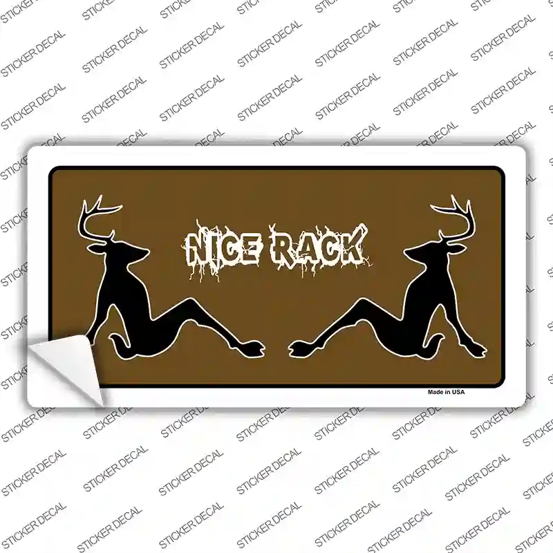 LP-5238s-XL Nice Rack Novelty Sticker Decal - Extra Large