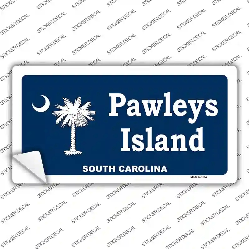 LP-5333s-L Pawleys Island Novelty Sticker Decal - Large