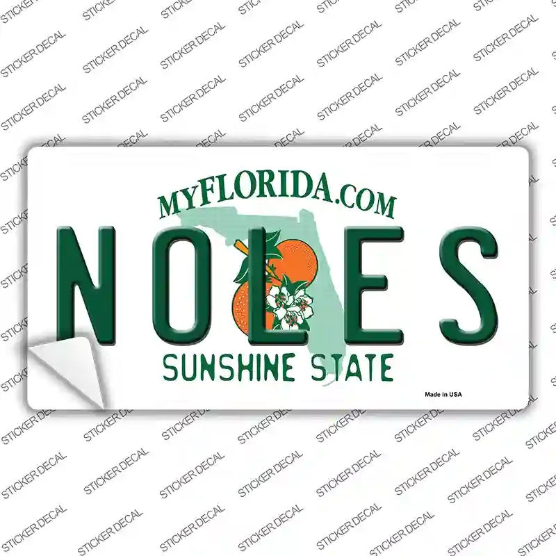 LP-6019s-XL Noles Florida Novelty Sticker Decal - Extra Large