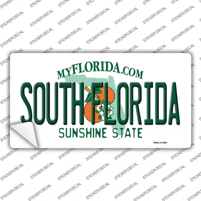 LP-6022s-S South Florida Novelty Sticker Decal - Small