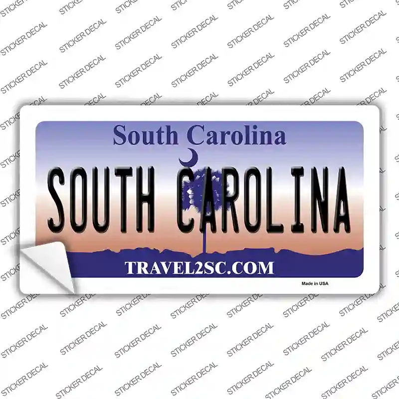 LP-6271s-L South Carolina Novelty Sticker Decal - Large