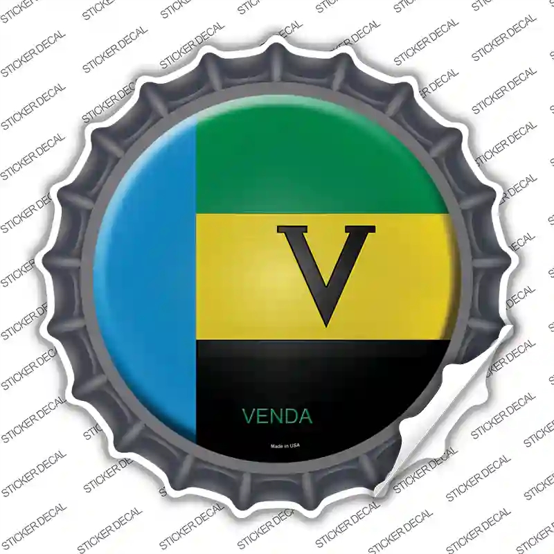 BC-470s-S Venda Country Novelty Bottle Cap Sticker Decal - Small