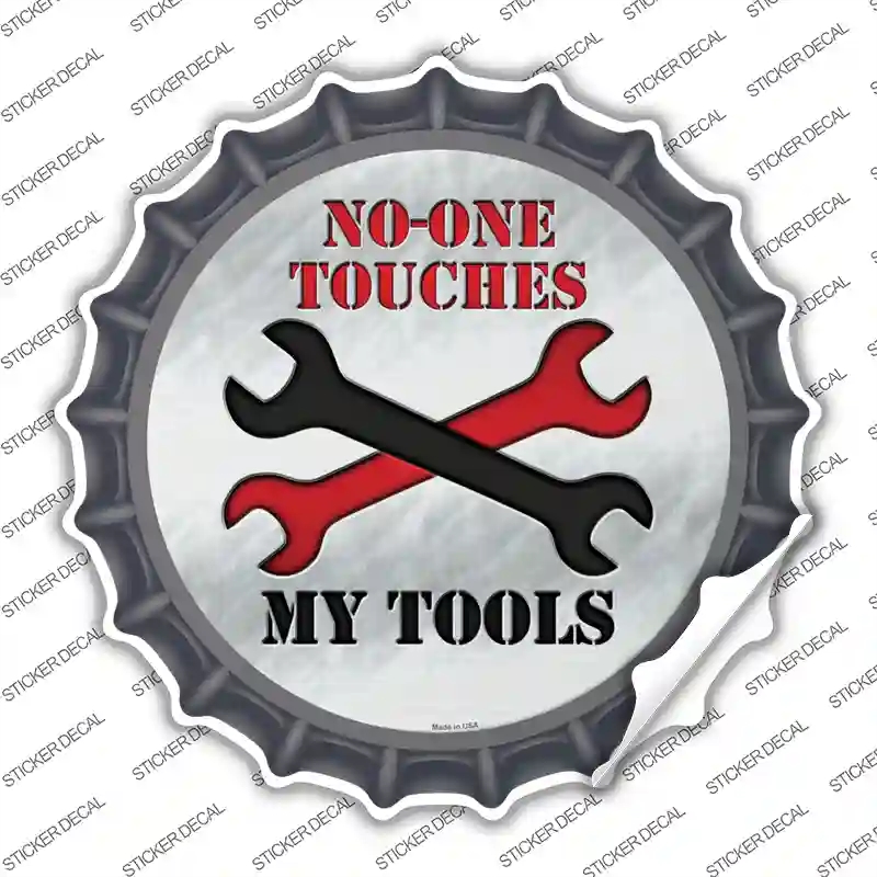 BC-750s-XL My Tools Novelty Bottle Cap Sticker Decal - Extra Large