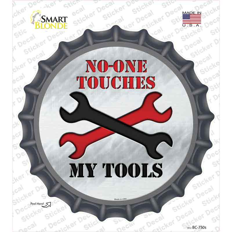 BC-750s-M My Tools Novelty Bottle Cap Sticker Decal - Medium