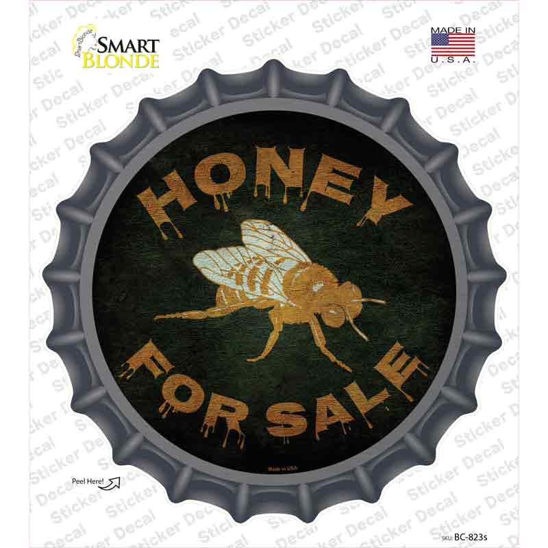 BC-823s-M Honey for Sale Novelty Bottle Cap Sticker Decal - Medium