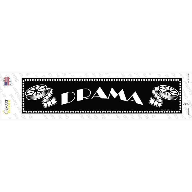 K-1325s-M Drama Home Theater Novelty Narrow Sticker Decal - Medium