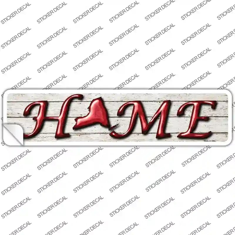 K-770s-S   York Home Outline Novelty Narrow Sticker Decal - Small