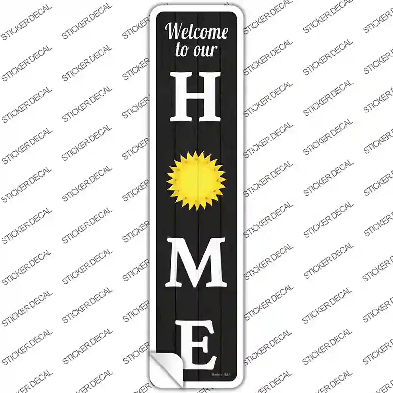 K-1842s-S Home Sun Novelty Narrow Sticker Decal - Small