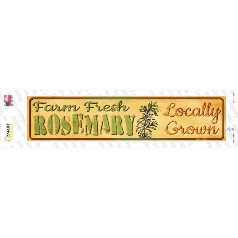 K-700s-M Farm Fresh Rosemary Novelty Narrow Sticker Decal - Medium