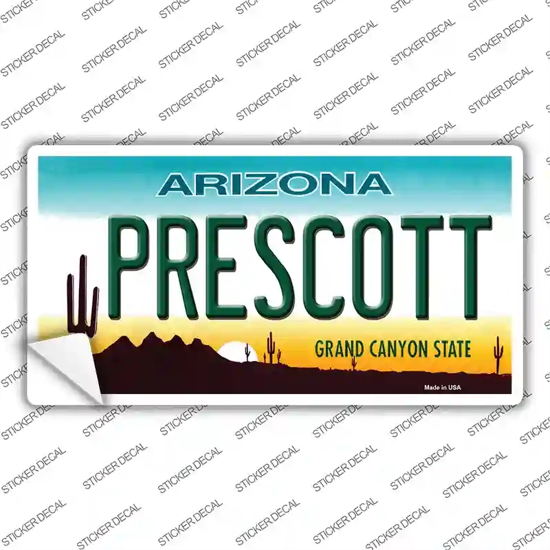 LP-1074s-S Prescott Arizona Novelty Sticker Decal - Small