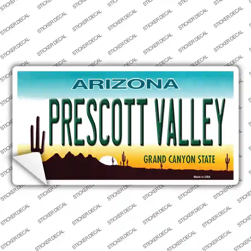 LP-1076s-S Prescott Valley Arizona Novelty Sticker Decal - Small