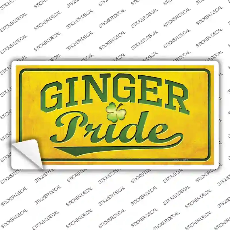 LP-11742s-L Ginger Pride Novelty Sticker Decal - Large