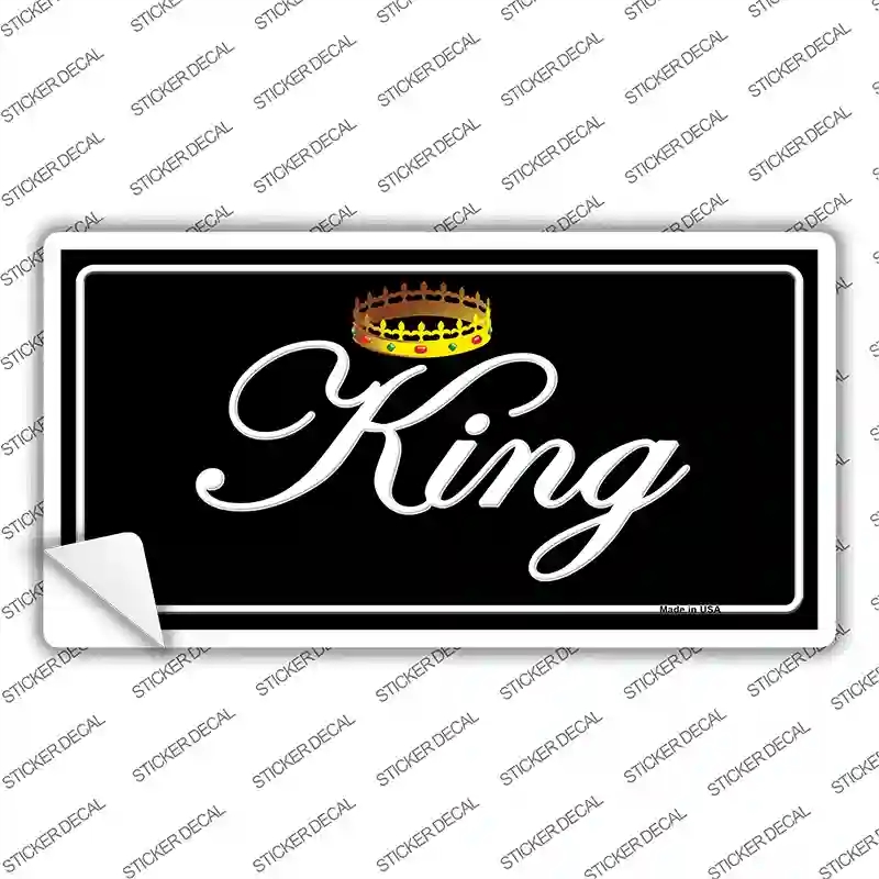 LP-11767s-L King Novelty Sticker Decal - Large
