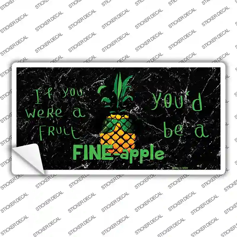 LP-11873s-XL Fineapple Novelty Sticker Decal - Extra Large