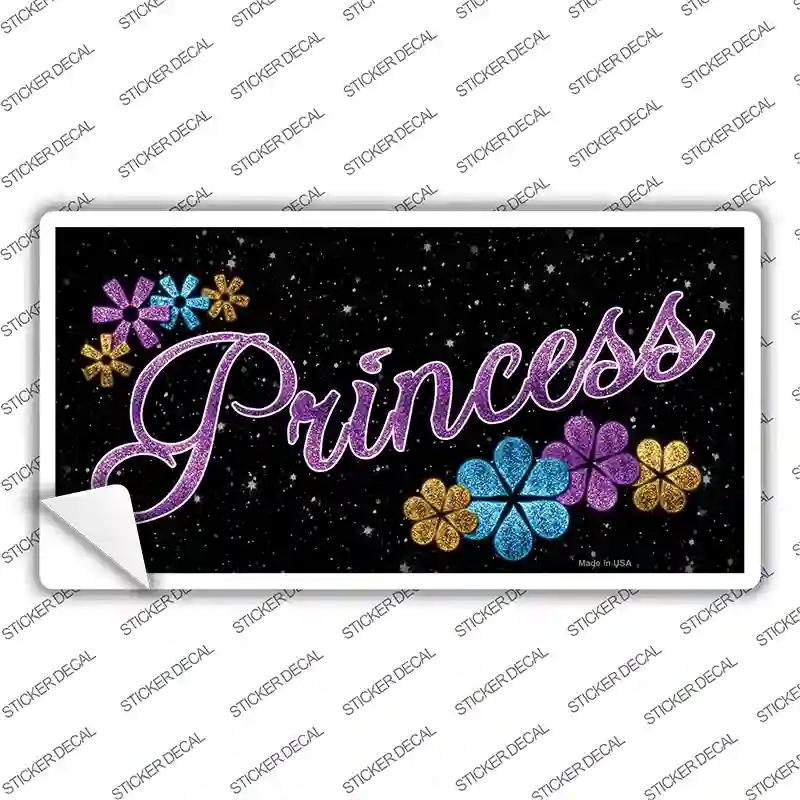 LP-10334s-L Princess Novelty Sticker Decal - Large