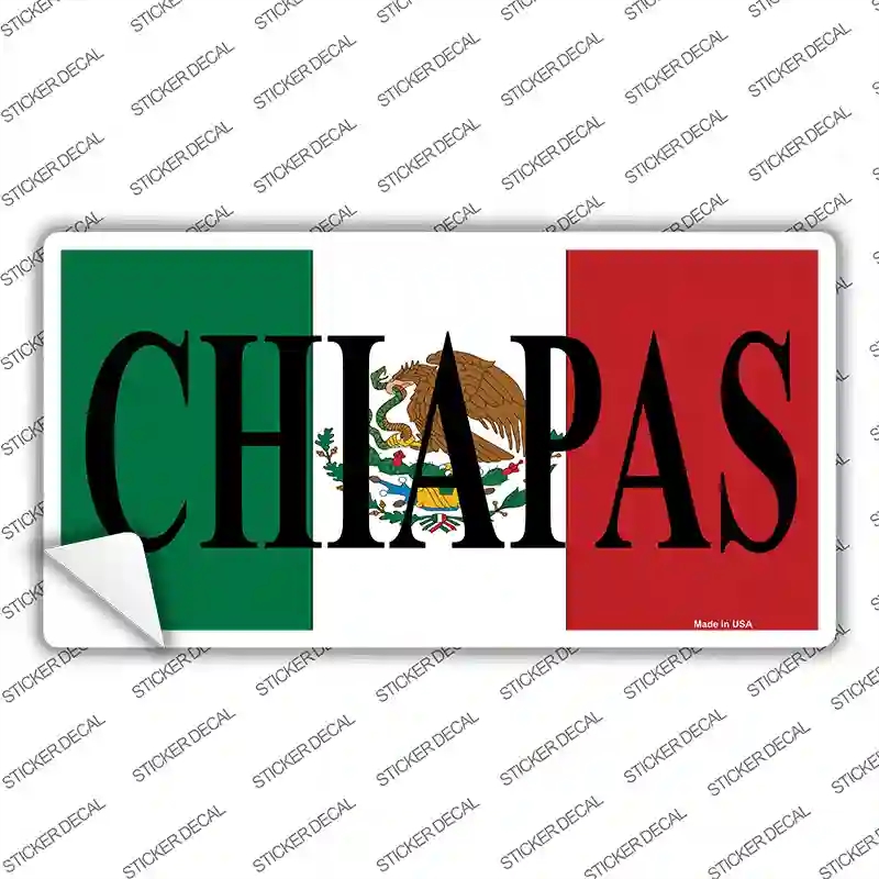 LP-3430s-XL Chiapas Novelty Sticker Decal - Extra Large