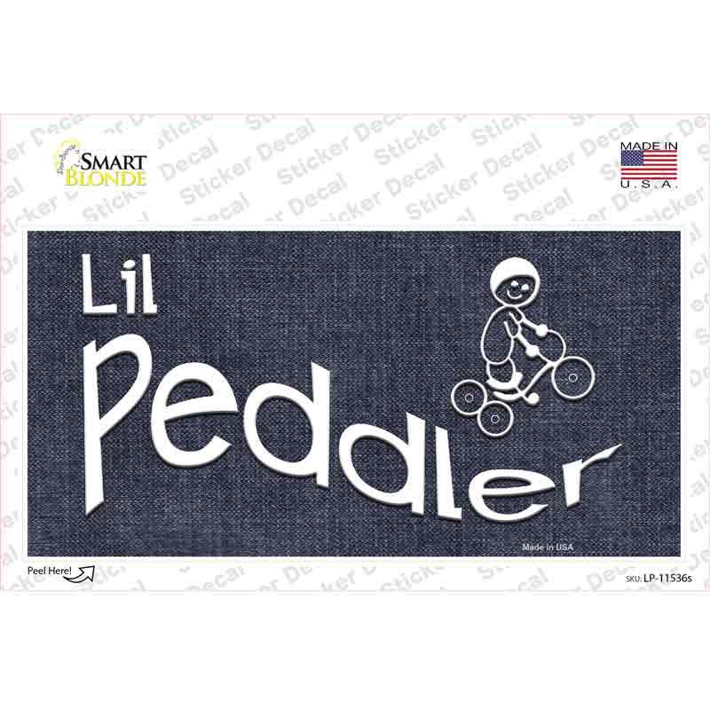 LP-11536s-M Lil Peddler Novelty Sticker Decal - Medium