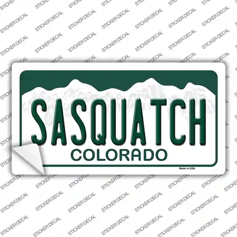 LP-11700s-S Sasquatch Colorado Novelty Sticker Decal - Small
