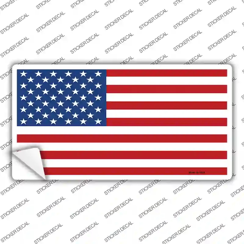 LP-3566s-S American Flag Novelty Sticker Decal - Small