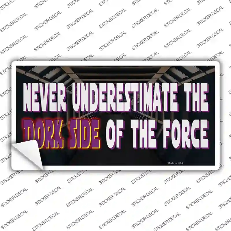 LP-13748s-S The Dork Side Novelty Sticker Decal - Small