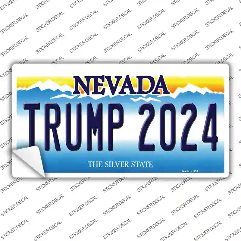 LP-12243s-L Trump 2024 Nevada Novelty Sticker Decal - Large