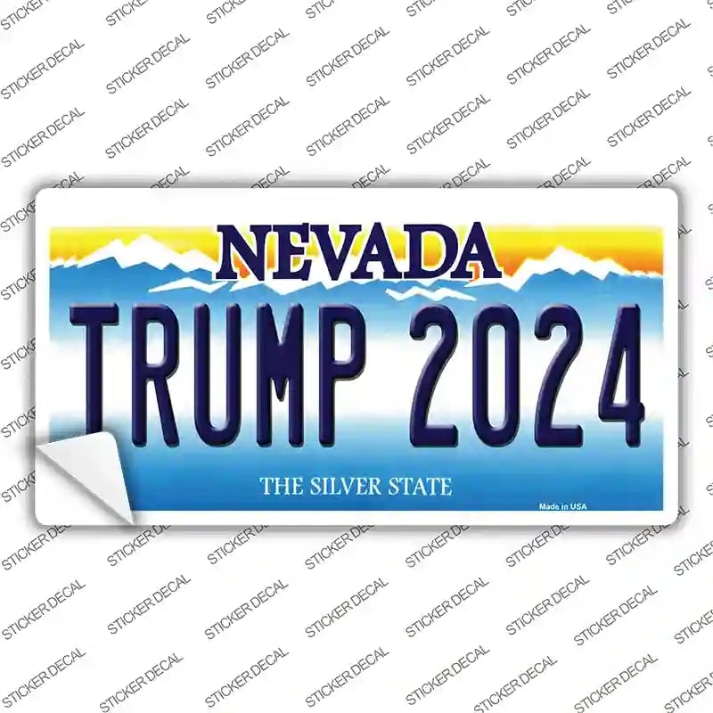 LP-12243s-XL Trump 2024 Nevada Novelty Sticker Decal - Extra Large