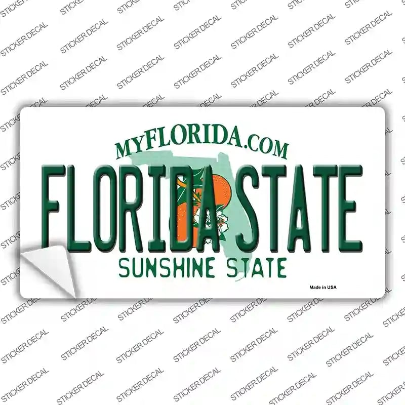 LP-6021s-XL Florida State Novelty Sticker Decal - Extra Large
