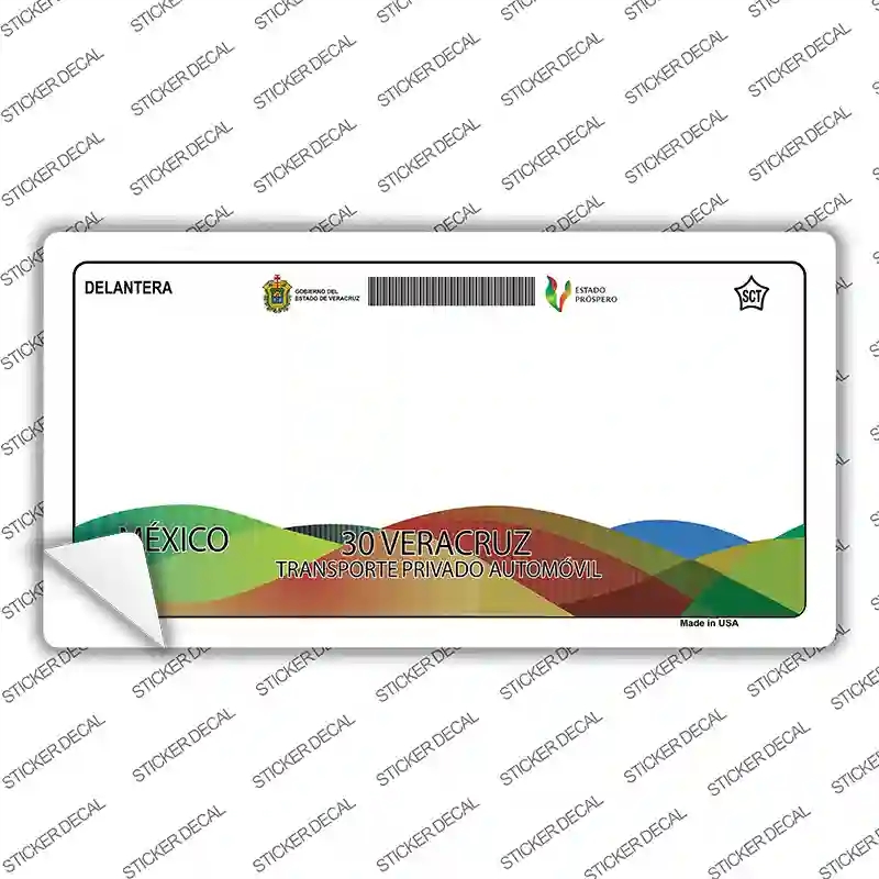 LP-4819s-L Veracruz Mexico Novelty Sticker Decal - Large