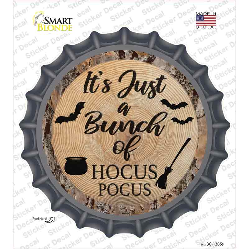 BC-1385s-M Bunch of Hocus Pocus Novelty Bottle Cap Sticker Decal - Medium