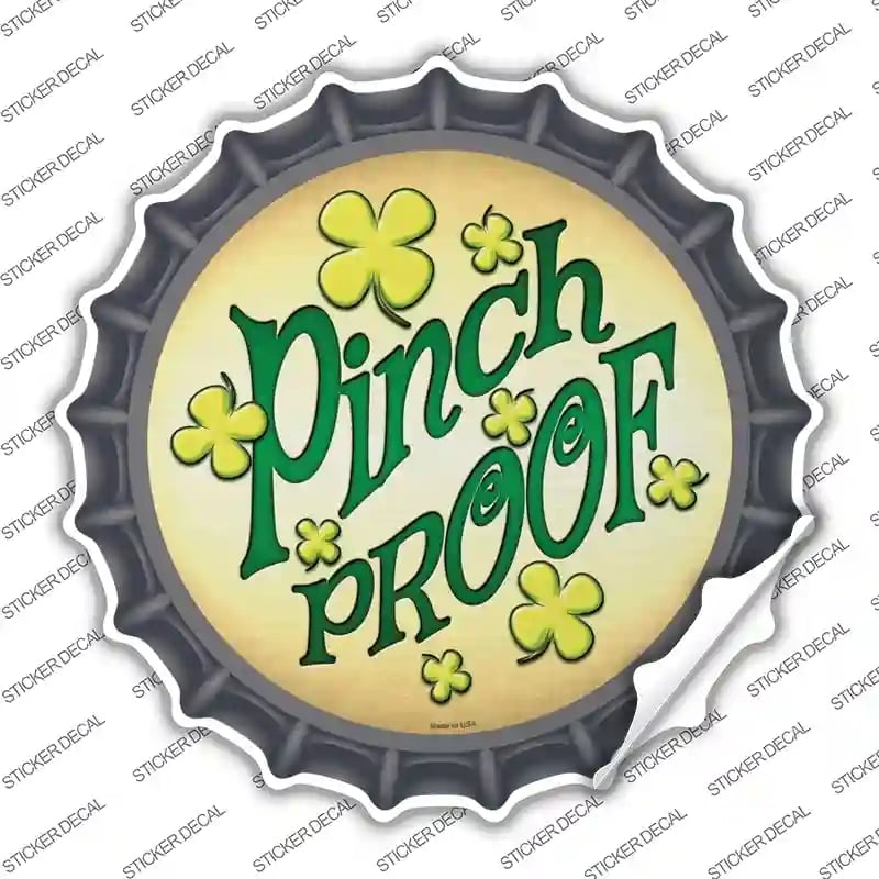 BC-835s-XL Pinch Proof Novelty Bottle Cap Sticker Decal - Extra Large
