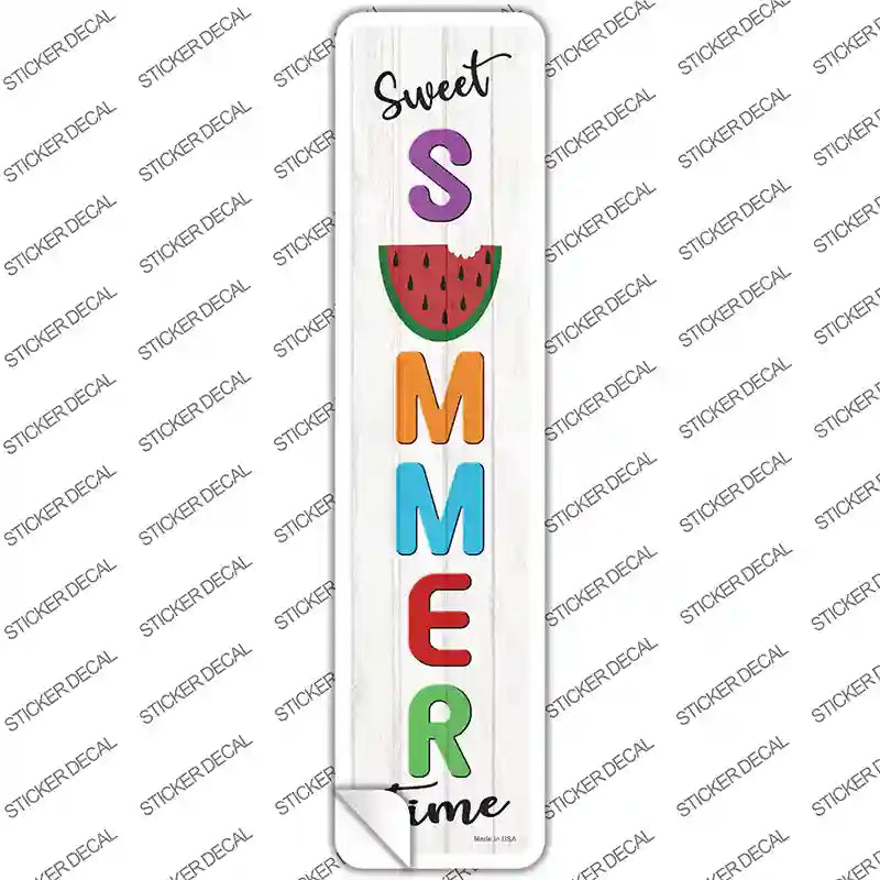 K-1636s-XL Sweet Summer Time Novelty Narrow Sticker Decal - Extra Large